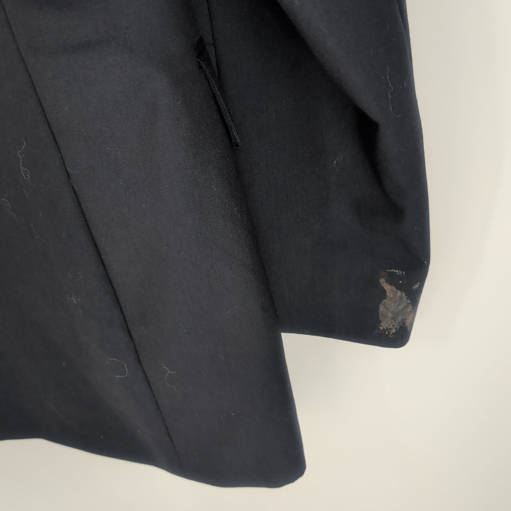 Brooks Brothers Brooksease Ing Loro Piana Gold Buttons Wool Blazer Navy Blue 43L - Picture 6 of 15
